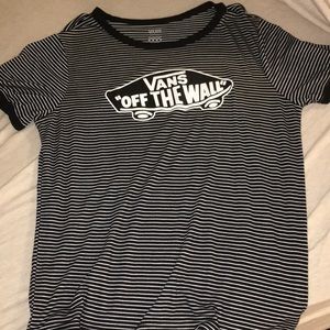 Vans stripe short sleeve tee